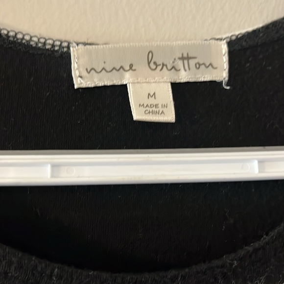 Black and White Stripped Dress • Nine Britton • Comfortable - Picture 2 of 2